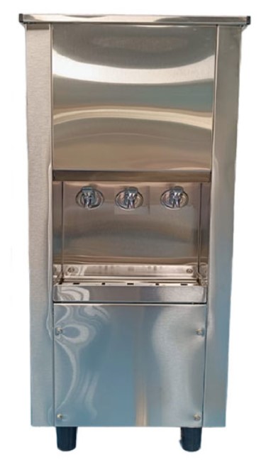 Export Water Cooler DC-45T3PR Premium 45 USG 3 Tap Stainless Steel
